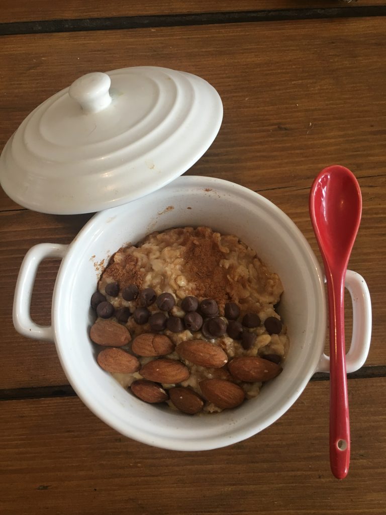 Porridge cannelle pomme