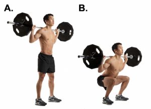 Muscler les fesses : le squat