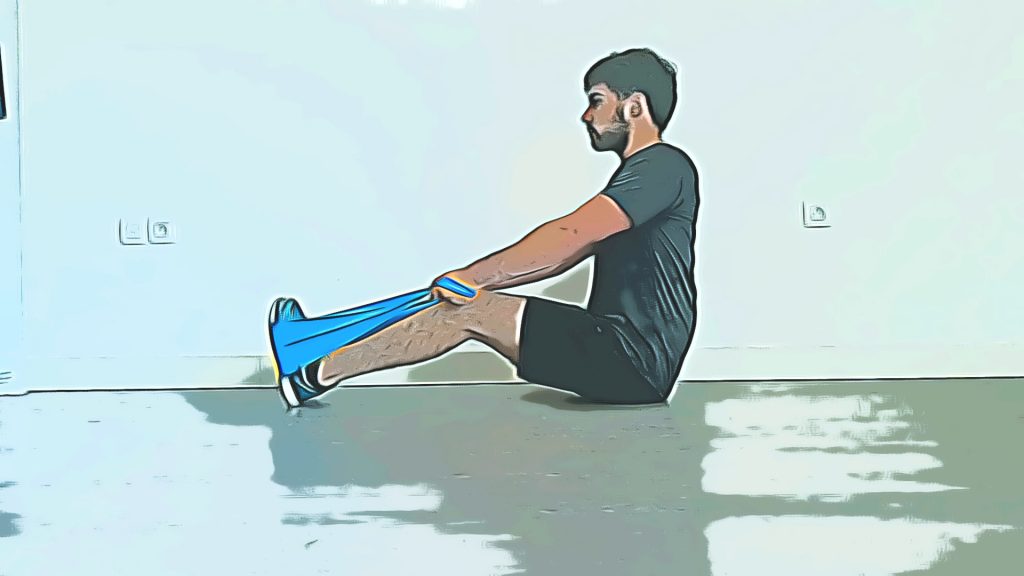Position de départ en tirage horizontal