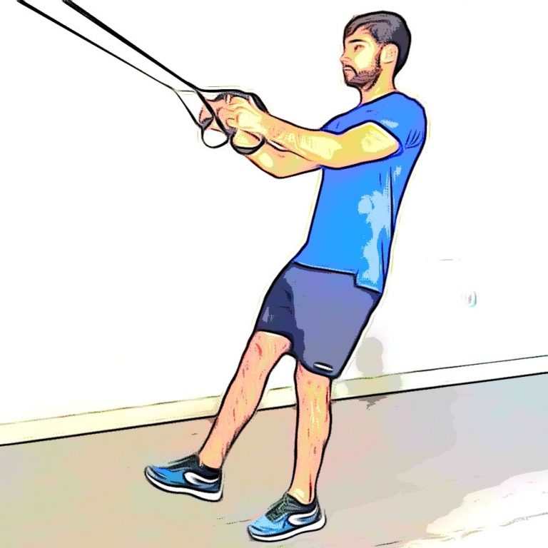 Le TRX pistol squat un exercice qui mêle force et équilibre