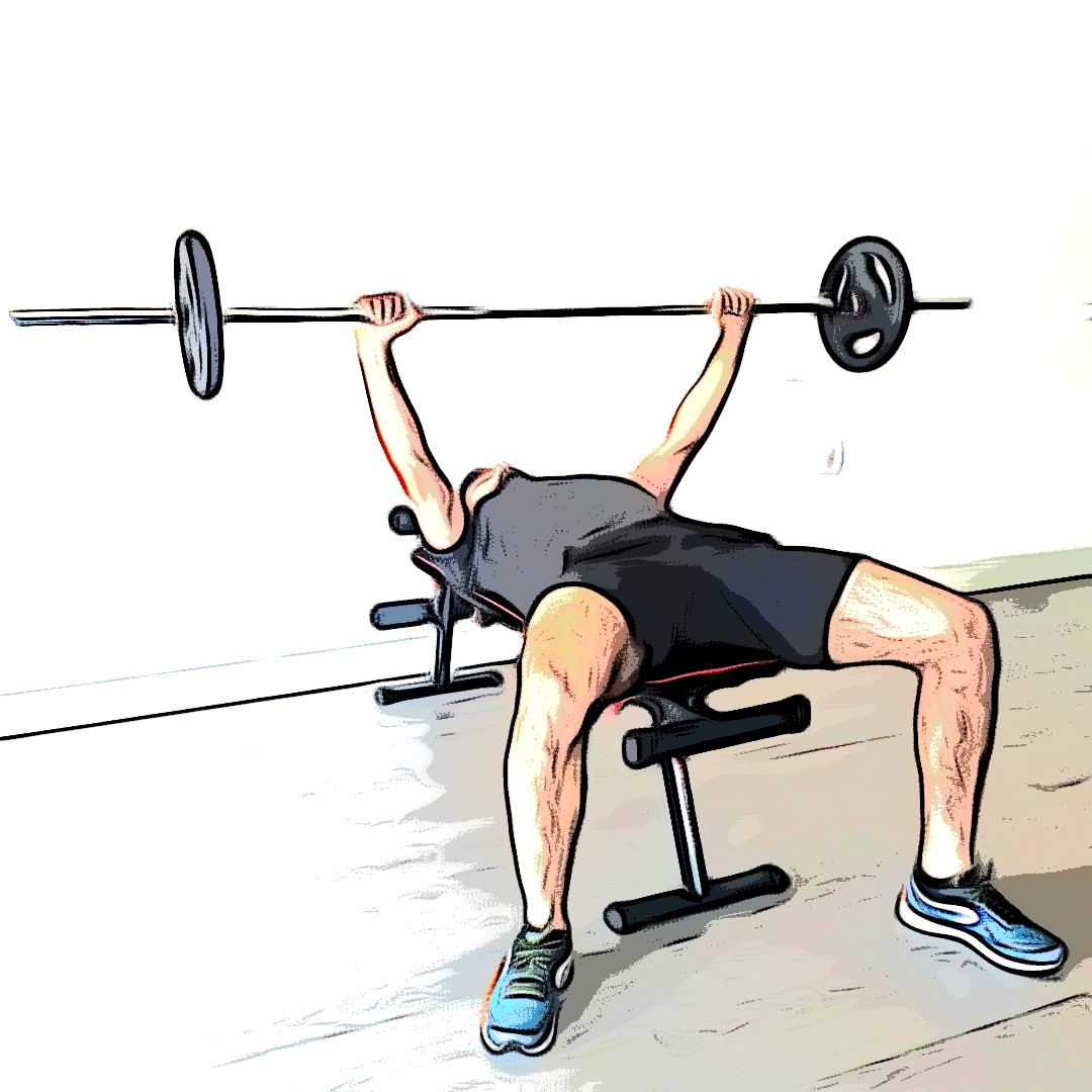 Le développé couché travaillez vos pectoraux efficacement