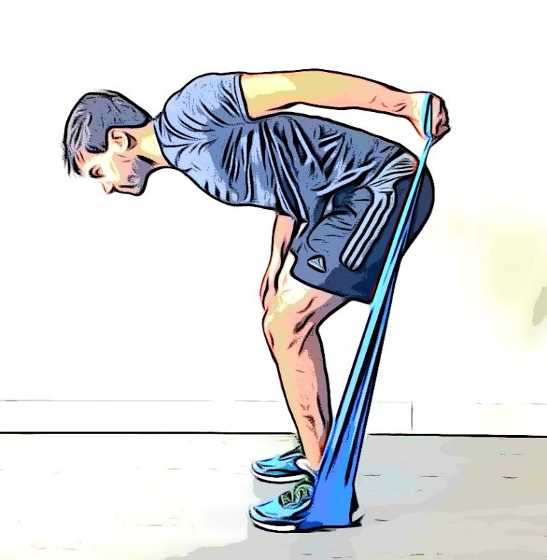 kickback avec élastique : un exercice pour renforcer vos triceps à domicile