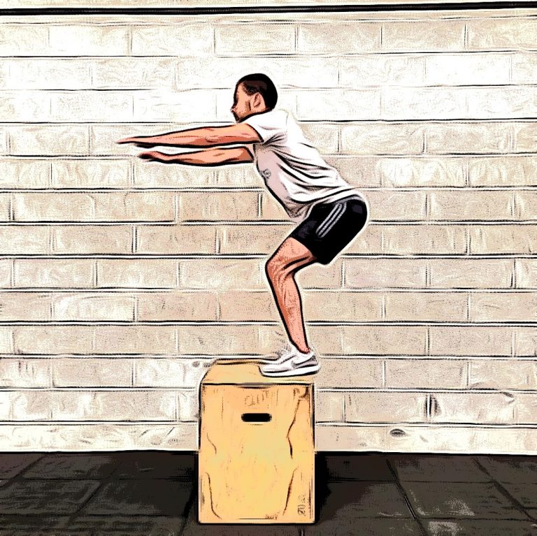 Box jump over explosivité et détente verticale optimisées