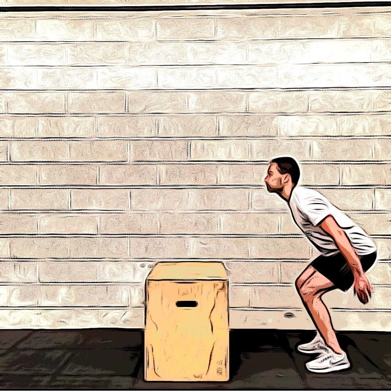 Description des box jumps réalisée par un personal trainer
