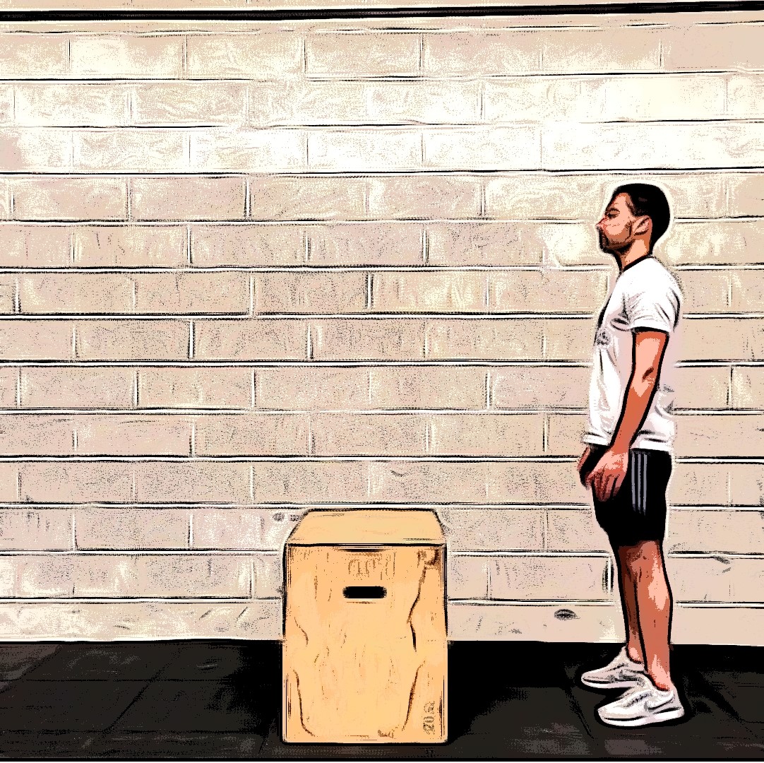 Box jump over explosivité et détente verticale optimisées