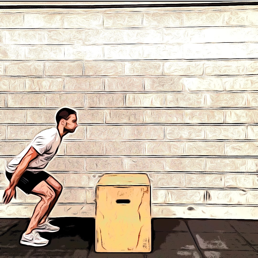 Box jump over explosivité et détente verticale optimisées